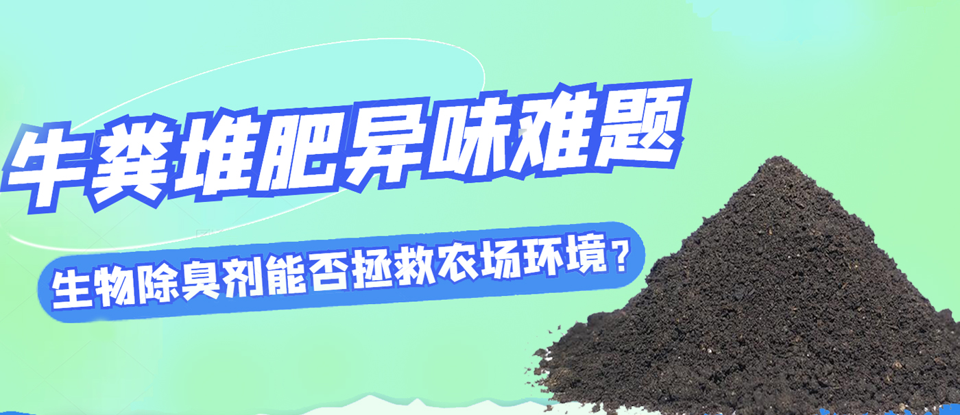 牛粪堆肥异味难题，生物除臭剂能否援救农场环境？